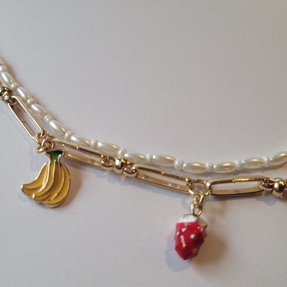 NWT Free People Amalfi double layered Necklace Choker - Picture 5 of 7